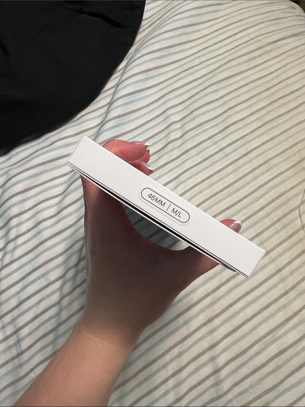 Apple Watch Black Sportband M/L 46mm NWT